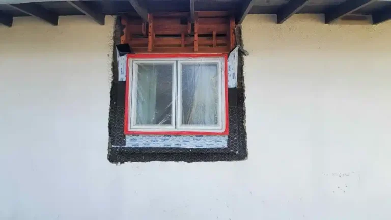 Stucco Window Patching